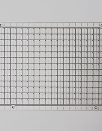 Aluminum nitride ceramic substrate - silver deposition - special process: small spacing