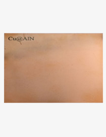 Aluminum nitride surface full plate copper coating