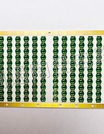 Sensors - Alumina substrates - Metallized half pores - Deposited nickel palladium gold