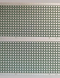 Alumina ceramic support - double-sided - small spacing - thickness: 0.50mm