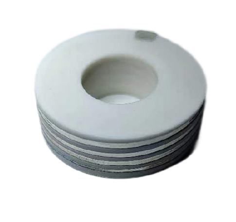 Aluminum oxide ceramic spiral structural components
