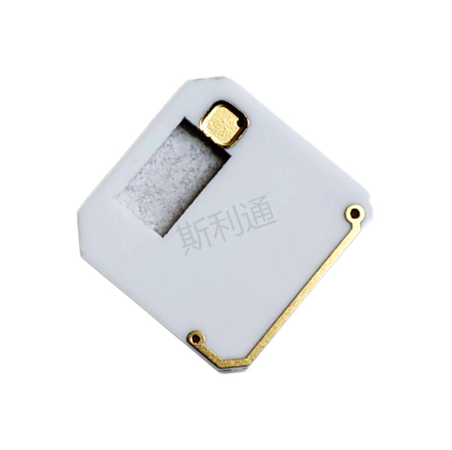 Aluminum oxide blind slot circuit board